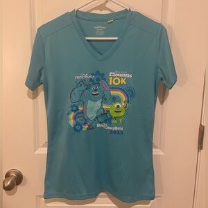 runDisney 2023 Disney Monsters Inc 10K Springtime Surprise Short-Sleeve Tech Tee
